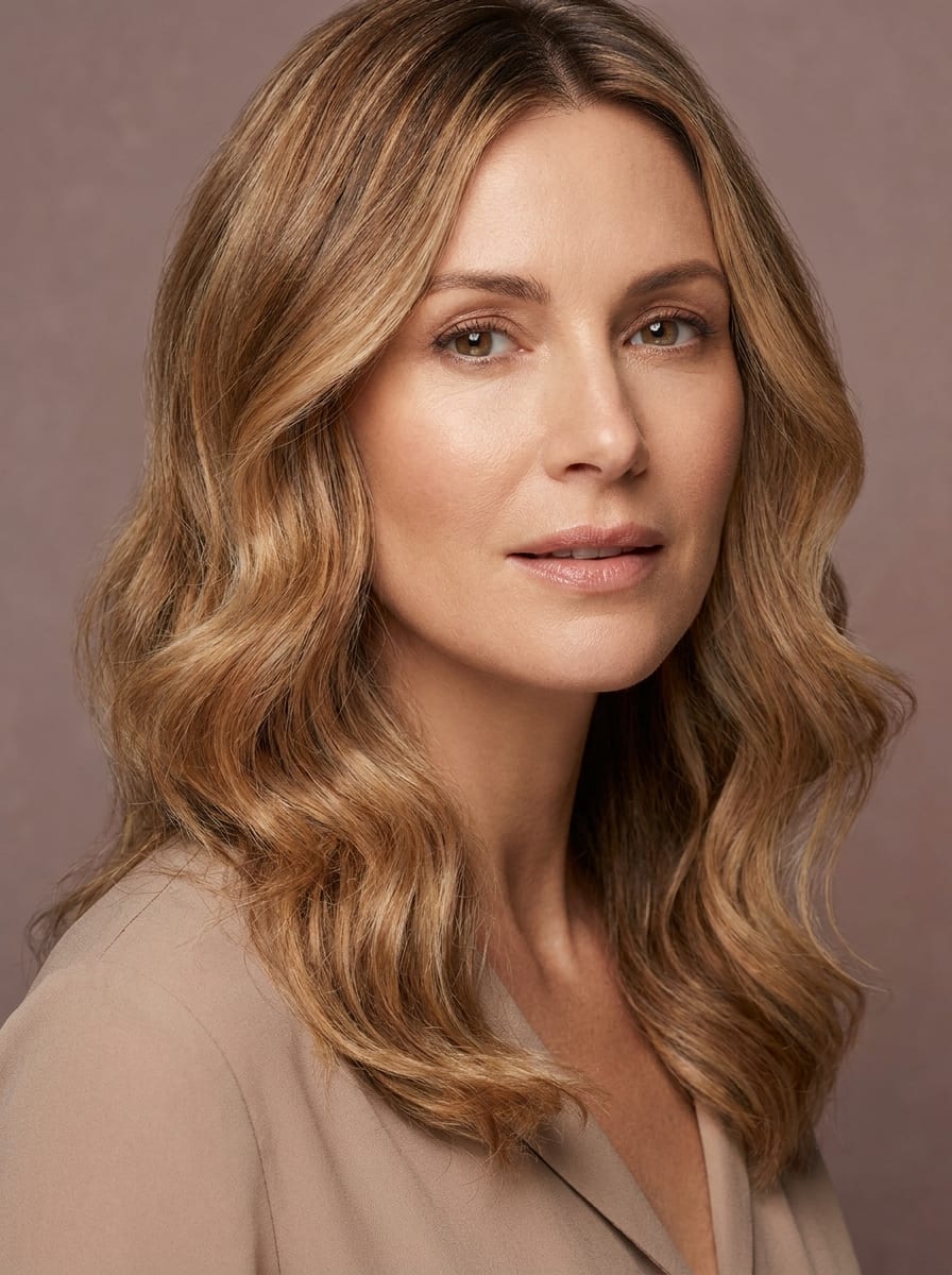 Karamellblond - Blonde Haarfarbe